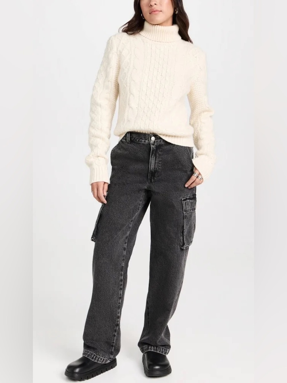 MADEWELL Low Slung Straight Cargo Jeans